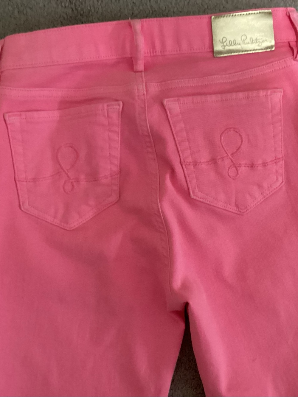 Lilly Pulitzer Neon Pink Skinny Jeans - Picture 8 of 8